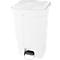 Pedaalemmer van polyetheen 90 l, wit