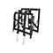 Peerless-AV SmartMount Full Service Video Wall Mount with Quick Release DS-VW755S - Befestigungskit (Wandmontage) - für Videoleinwand - schwarze Pulverbeschichtung - Bildschirmgröße: 101.6-165.1 cm (40'-65') - Montageschnittstelle: 400 x 400 mm
