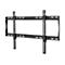 Peerless SmartMount Universal Flat Wall Mount SF650P - Befestigungskit (Wandplatte, tiefe Halterung) - für Flachbildschirm - gehärteter Stahl, Epoxidharz - Schwarz - Bildschirmgröße: 99.1-190.5 cm (39'-75')