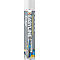 Bombe de peinture blanche, fond gris. Inscription EASYLINE, avec une machine bleue en dessous.