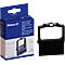 A black ink ribbon cartridge and the Pelikan packaging, with product information.