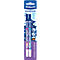 Zwei Pelikan Super Pirat Tintenlöscher in blau-violetter Blisterverpackung mit Piratenmotiven.