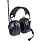 PELTOR Gehörschutzfunkgerät LiteCom, Sprechmikrofon, 8 Kanäle 446 MHz, SNR 32 dB, EN 352-1/3, PSA III, blau