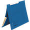 Pendelhefter Falken, Format A4, für bis zu 200 Blatt, 2 Fächer, Schlitzstanzung, Behördenheftung, Tasche, Recycling-Karton, blau, 50 Stück