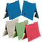 Pendelhefter Falken, Format A4, für bis zu 200 Blatt, 2 Fächer, Schlitzstanzung, Behördenheftung, Tasche, Recycling-Karton, blau, 50 Stück