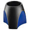 Pennenhouder HAN DELTA, antislip, schuimstof binnenkant, polystyreen, zwart-blauw