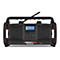 Perfectpro Workstation - Tragbares DAB-Radio - 20 Watt - Schwarz