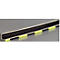 Perfil de protección para esquinas tipo E, pieza de 1 m, amarillo/negro, fluorescente de día, magnético