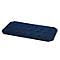 Blue rectangle with square protrusions on the surface.
