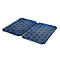 Two blue, rectangular mats with raised, diamond-shaped studs. On a white background.