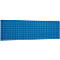 Blue rectangle with evenly spaced white dots. The arrangement looks regular.