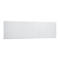 A white pegboard with evenly spaced holes.