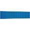 Blue rectangle with many small white dots. The dots are arranged regularly.