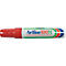 Permanent marker Artline 100, beitelvormige punt, rood, 12 stuks