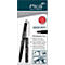 Permanent marker Pica Classic 532, wit, ronde punt 1-2 mm, watervast, geurvrij, 10 stuks