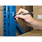Permanent marker Pica Classic 532, wit, ronde punt 1-2 mm, watervast, geurvrij, 10 stuks