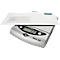 Pèse-lettre numérique avec une enveloppe blanche dessus, l'écran indique 6,0 grammes.