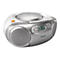 Philips AZ127 - Ghettoblaster - 2 Watt - Silber