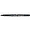 Een zwarte Pica permanente marker, Classic 533. Inscriptie: Permanent Pen, Fine 0.7mm.