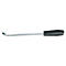 Pied de biche 141-390 L.390mm l.15mm D.12mm chroma.poignée PVC