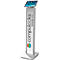 Pied pour tablette BrandMe Cling Compulocks, pour 7' à 13', hauteur 1120 mm, pivotant à 90°, aluminium, blanc