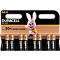 Pilas DURACELL® Plus Power, mignon AA, 1,5 V, 8 unidades