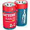 Piles alcalines Baby C Ansmann, 1,5 volt