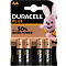 Piles Plus DURACELL®, Mignon AA, 1,5 V, 4 p.