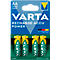 Piles rechargeables VARTA, Mignon AA, 4 p.