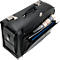 Pilot case Alassio, avec poignée, avec compartiment pour ordinateur portable, cuir de vache, noir
