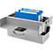 Pilot case ALUMAXX, avec poignée, 1 compartiment, aluminium, argent