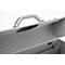 Pilot case ALUMAXX, avec poignée, 1 compartiment, aluminium, argent