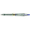 PILOT Stylo bille rétractable Bottle 2 Pen Ecoball, largeur de trait 0,6 mm, encre infalsifiable, rechargeable, 86% de matériaux recyclés, bleu