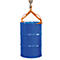 Pince à fût LGZ, pour fûts à bondes de 200 litres, orange (RAL 2000)