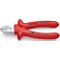 Pince coupante diagonale rouge, avec inscription 'KNIPEX', '70 07 160', '1000 V IEC 60900'.