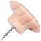 Pinnnadel Legamaster WOODEN, 25 Stück, für Legamaster-Pinboards geeignet, ⌀ 20 x H 27 mm, Buchenholz, lackiert