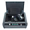 Pistolenkassette Rottner Gunmaster XL, Fingerprintschloss, B 370 x T 275 x H 100 mm, Stahl, schwarz
