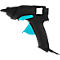 Pistolet à colle Pattex® Made at Home, capacité de fusion jusqu'à 130°C, buse en silicone isolée de la chaleur, 6 bâtons de colle chaude inclus, noir-vert