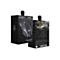 Verpackung der Assassin's Creed Black Flag Gaming-Maus mit schwarzem Design und Logo.