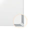 Pizarra blanca nobo Nano Clean, acero, nanorrevestimiento blanco, magnético, An 1800 x Al 900 mm