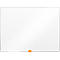 Pizarra blanca nobo Nano Clean, acero, nanorrevestimiento blanco, magnético, An 650 x Al 450 mm