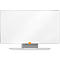 Pizarra blanca nobo Widescreen, acero Nano Clean, 410 x 720 mm