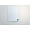 Pizarra de cristal Franken, magnética, para montaje en pared en formato vertical y horizontal, cristal de seguridad, blanco puro, en varios tamaños