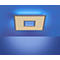 Plafonnier LED RECESS, 2 sources lumineuses, 2700-5000 K, changement RGB &amp; gestion de la lumière CCT, 22+5 W, L 450 x W 450 mm