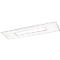 Plafonnier LED RECESS, 2 sources lumineuses, 2700-5000 K, changement RGB &amp; gestion de la lumière CCT, 37+9 W, L 1200 x W 400 mm