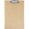Planche à pince Maul MAULbalance, format A4 vertical, largeur de pince 8 mm, personnalisable, à suspendre, L 325 x l 225 x H 14 mm, carton, recyclable, marron