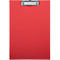 Planche à pince Maul MAULbalance, format A4 vertical, largeur de pince 8 mm, personnalisable, à suspendre, L 325 x l 225 x H 14 mm, carton, recyclable, rouge