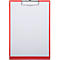 Planche à pince Maul MAULbalance, format A4 vertical, largeur de pince 8 mm, personnalisable, à suspendre, L 325 x l 225 x H 14 mm, carton, recyclable, rouge