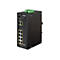 PLANET IGS-10020PT - Switch - managed - 8 x 10/100/1000 (PoE) + 2 x Gigabit SFP - an DIN-Schiene montierbar, wandmontierbar - PoE (130 W)