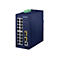 PLANET IGS-4215-16T2S - Switch - managed - 16 x 10/100/1000 + 2 x Gigabit SFP - an DIN-Schiene montierbar, wandmontierbar - AC 24 V / DC 12